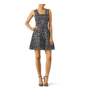 John + Jenn Black and white skater mini dress Sz S